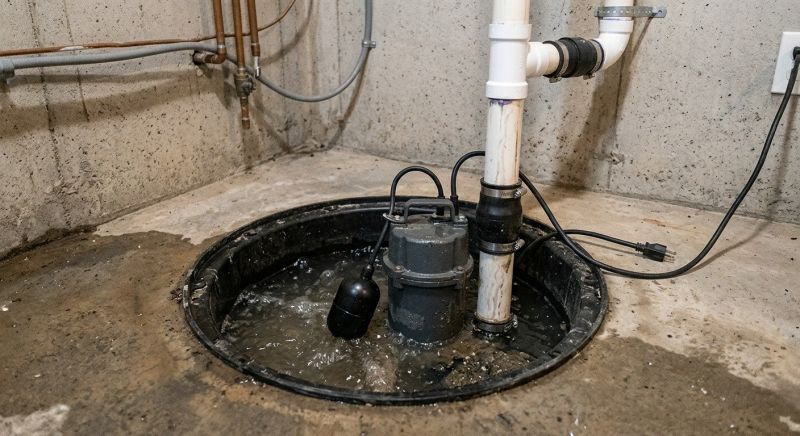 Sump Pump Plumbing in Framingham, MA