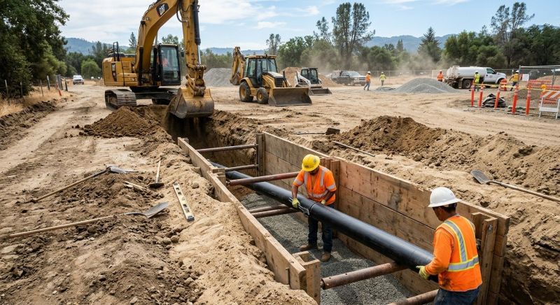 Ditch Installation in Houston, TX