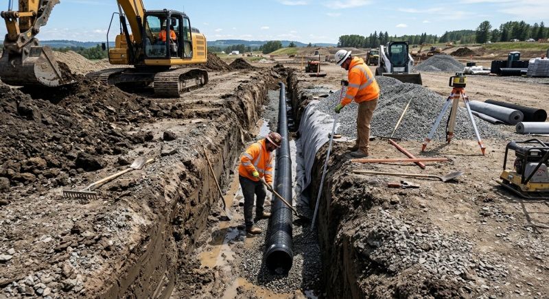 Irrigation Trenching in Salt Lake City, UT