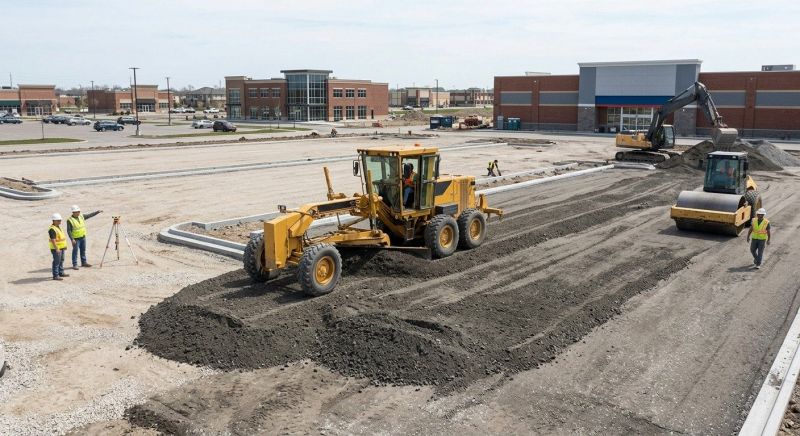 Parking Lot Gravel Repair in Park City, UT